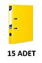 15 Pieces Narrow Plastic Folder A4 Folder