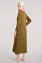 Long Kimono 3-Piece Set Green - 6