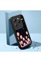 Infinix Hot 40/40 Pro Compatible Romantic Night Sky Pink Tulip Full Printed Silicone Case, Flexible Impact Protection
