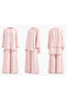 Blouse with Front Piece and Wide Leg Trousers Nile Set 965 Pink - 2