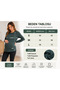 Maternity Sweatshirt Crew Neck Long Sleeve Comfortable Fit - 4