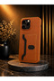 iPhone 16 Pro Max Luxury Leather Case with Dual Card Holder, Dual Color Wallet and Compartments - 3