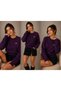Women's Soft Sweater with Beard Brooch Detail - 3