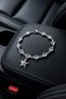 Women's Silver Color Stone Bracelet with Star Figure, Stylish Design - 3