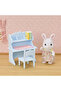 Snow Rabbit Girl and Study Desk 5679 - 2