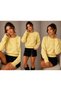Women's Soft Sweater with Beard Brooch Detail - 3