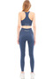 Soft Textured, Flexible Support Yoga, Running, Sports and Everyday Athlete Bra Helenie - 3