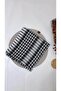 Cotton Puffy Bag Kefiye Shawl - 4