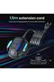 G Power Strip for Alpha65 65W Charger and Delta35 35W Charger, 5 ft Extension Cord Flat Plug Surge Protector, Indoor Desk Charging Station for Home Office Dorm - 5