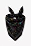100% Cotton Multi-Purpose Bandana Scarf with Note and Guitar Pattern - 5