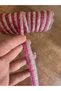 100X2 cm Pink Striped Ribbon Sewing Accessory - 4