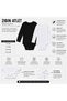 Children's Long Sleeve Bodysuit 90% Cotton 10% Elastane Hooked Flexible Underwear Undershirt Black White 4-12 Years - 6