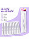 12 Pieces Professional Curved Nail Files 100/180 Grit, Dual-Sided Manicure Nail Buffer and Shaping File for Acrylic, Gel and Natural Nails, Individually Packed - 7