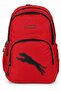 Red Waterproof School Backpack Multi-Compartment Large Internal Volume Student 45X31X15 cm - 3