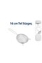 16 cm Metal Handle Wire Strainer (with Ears) - 3