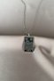 Rectangular Ayetel Kürsi Prayer Necklace - 4