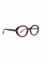 Berlin Blue Light Protected Optical Compatible Buckle Women's Glasses Blue Block Bitter Coffee - 8