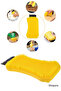 Dish Brush with Liquid Soap Container Kitchen Cleaning Brush with Detergent Container - 4