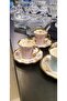Virginie Set of 6 Mixed Coffee Cups 3 Colors - 2