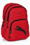 Red Waterproof School Backpack Multi-Compartment Large Internal Volume Student 45X31X15 cm - 8