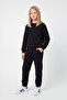 3 Thread Flat Girls' Double Pocket Crew Neck 2-Piece Tracksuit Set - 5