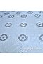 Transparent Overlay Processing Tulle Lace Tapestry Rose Daisy Flower Pattern Round Pvc Oilcloth Tablecloth - 3