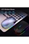 Dual-Mode Slim Wireless Mouse – Bluetooth 5.0 & 2.4GHz Rechargeable Mouse with RGB LED, Silent Clicks & 3 Adjustable DPI for Laptop, iPad, Mac & Windows (Silvary) - 5