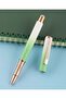 Fountain Pen, Multi-Coloured Calligraphy Pen with Fine Nib and Ink Cartridges for Smooth Writing, | | Professional Executive Pen for Men, Women and Students.(Green Pen, Blue Ink)