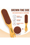 Sunshine Wooden Foot File HK-WF-3049 | Dual-Sided Foot Scrubber for Callus & Dead Skin Removal | Coarse & Fine Pedicure File with Wooden Handle for Smooth Feet - 4