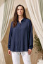 Cupra Shirt with Rubber Detail on the Sleeves 1203 Navy Blue - 4