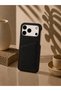 iPhone 17 Pro (6.3 Inch) Compatible Leather Phone Case with Open Sides, Frameless Slim Design, Card Holder Compartment, and Card Slot