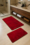Luxury Soft Textured 2-Piece Toilet Seat Set (60X100 - 50X80) - 3