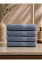 4-Piece, 100% Cotton, Bath Towel Set, 70x140 cm, 550GSM, Soft, Absorbent, and Premium Quality.