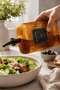 750 ml Glass Oil Dispenser Soap Dispenser Set – Glass Bottle with 2 Different Heads - Amber - 2