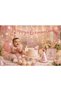 6 Month Birthday Party Set 17 Pieces – Happy 6 Months Cake Decoration Birthday Party Set Decoration