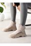 Flora Cream Fur Lined Women's Boots - 6