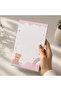 Pastel Teddy Bear and Rainbow Themed Girl's Tear-Off Notepad 50 Sheets - Notepad - Memo Pad - 2