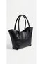 Genuine Leather Handcrafted Croco Pattern Women's Shoulder Bag - Tote Bag - Traditional Leathercraft Production