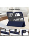 Protective Case for Apple iPad Pro 13-inch (M4 2024 / M5 2025) – Crystal Clear PC Back, Trifold Stand Smart Cover with Built-In Apple Pencil Pro Slot & Wireless Charging Support, Auto Wake/Sleep - 4