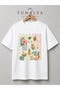Tunalya Energetic and Fresh, Specially Designed for Summer Days, Premium Printed Unisex Cotton T-Shirt