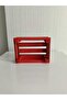 Wooden Case Red Set of 5 - 4