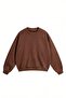 Unisex Men'S/Women's Oversize Cotton Crew Neck Sweatshirt