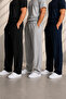 3 Pieces of Sweatpants for Men That Match Every Combination (Black+Grey+Navy Blue) - 2