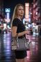 Imported Shiny Leather Large Size Long Strap Women's Bag 27383 - 2