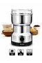 Multipurpose Electric Coffee Bean Grinder, Premium Stainless Steel Mill Grinding Tool For Seeds, Spice, Herbs, Nuts, Transparent Lid With 85G Capacity