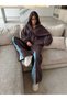 Women's Striped Detailed Tracksuit Set - 2
