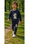 Boys' Winter Tracksuit Set Sweatshirt Bottoms Cotton Three-Thread Ribbed 3-4-5-6-7 Years Old (Please Choose One Size Larger)