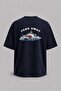 Oversize Tcsg Umut Dalgalar Arlas V2 Pocket and Back Printed Unisex T-Shirt - 3