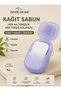 2Pcs Portable Paper Soap Keychain Bag Type Practical Hand Soap Camping School Travel - 2