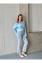 Women's Knitwear Sweater Off-The-Shoulder Boat Neck Soft Textured Stylish Sweater - 2